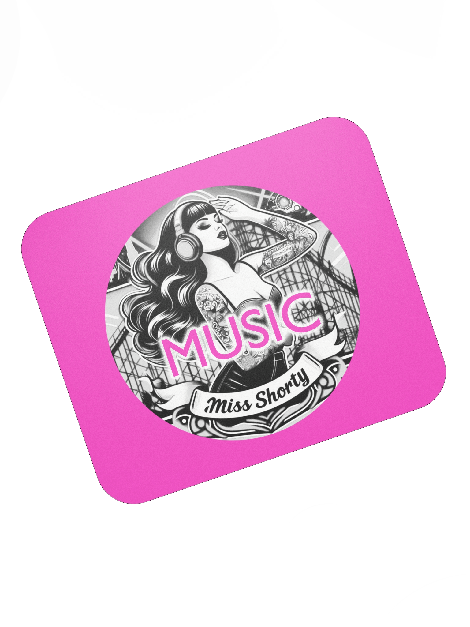 Miss Shorty Music Mouse Pad product image (7)