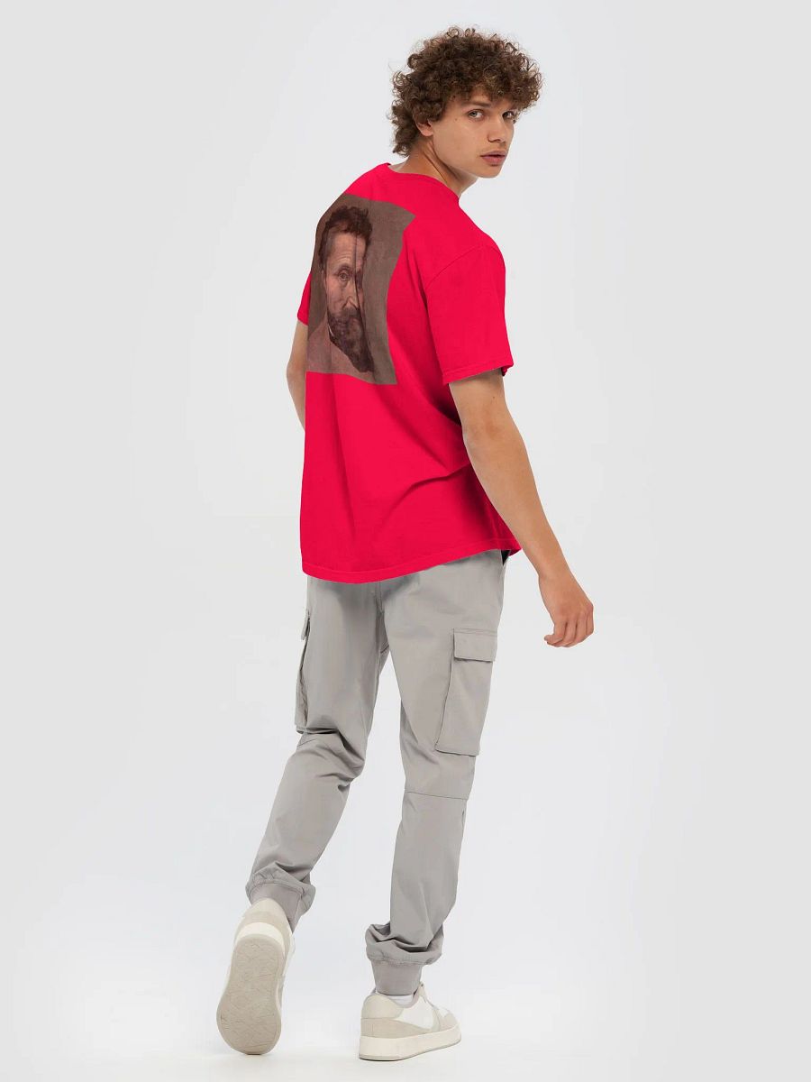 OG Team Turtle Crew Throw-Back T-Shirt Of Michelangelo product image (8)