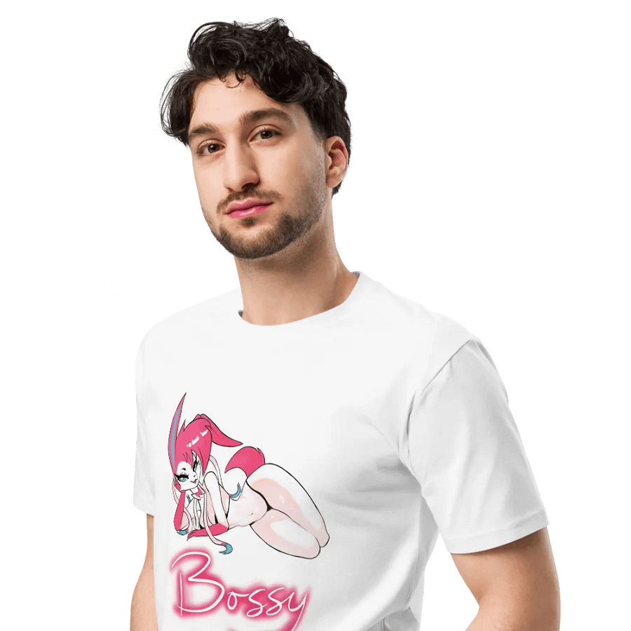 SylvyBoss Bossy Tee White product image (4)