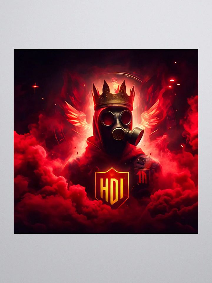 HDI Red Smoke - Cut Stickers product image (1)