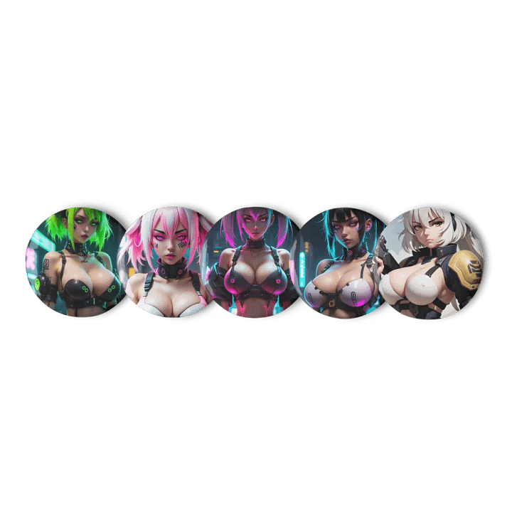 Radiant Collection: Set of Pin Buttons product image (3)