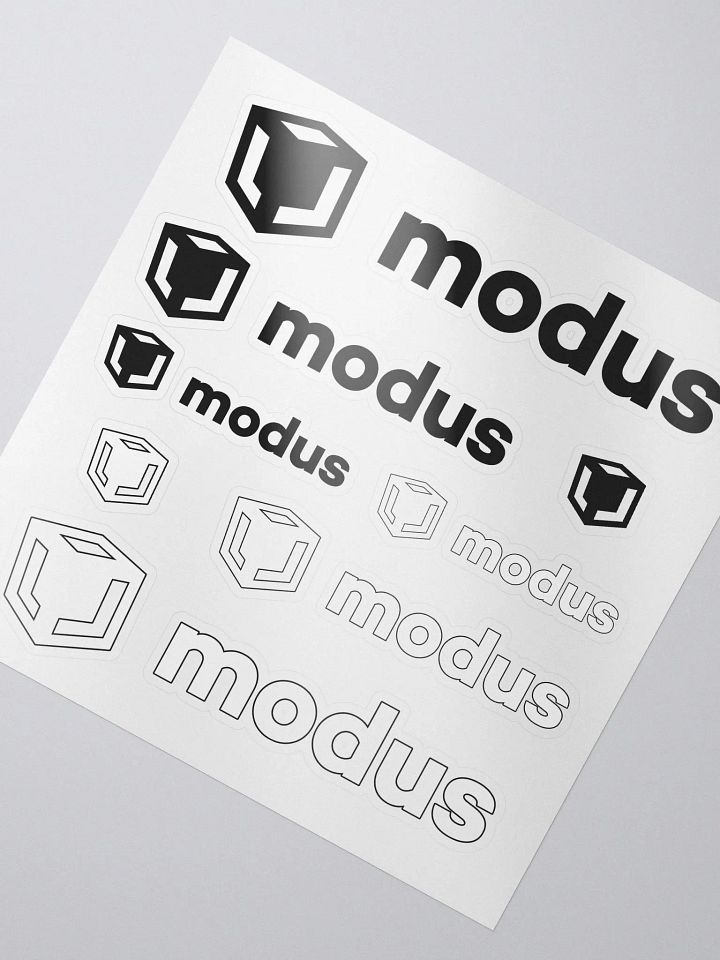 stickers// vinyl (black and white) product image (2)