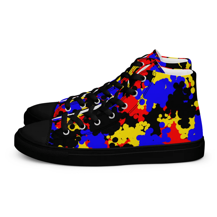 Primary splash High Top Canvas Shoes (womens) product image (7)