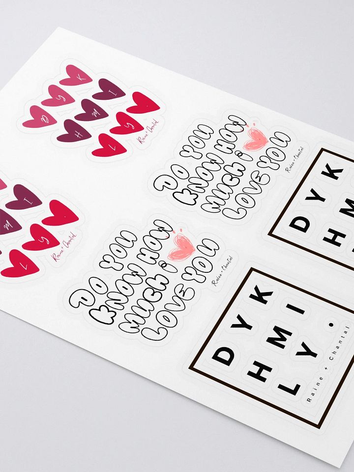 DYKHMILY Sticker Set product image (2)