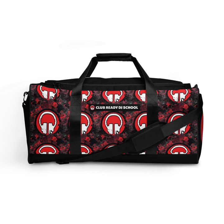 Paint Splatter Headphones All-Over Print Duffle Bag product image (1)