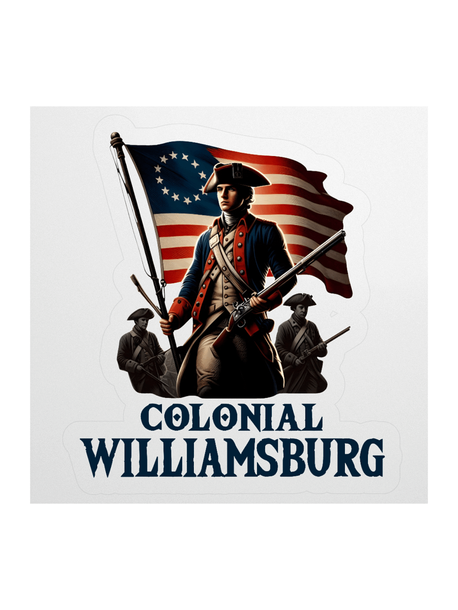 Colonial Williamsburg Colonial Soldier Sticker product image (1)