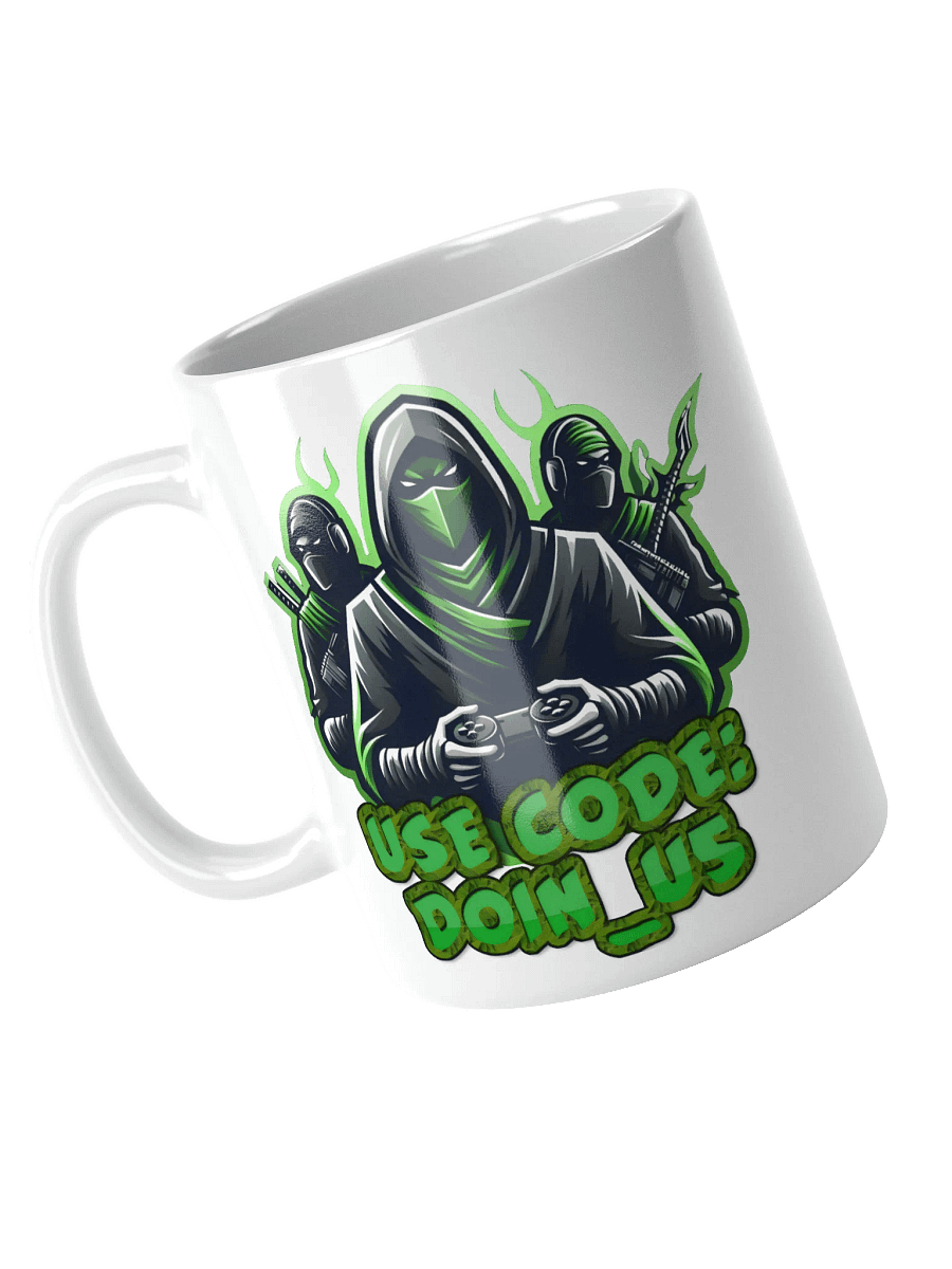 Neon Rep Gaming Mug White product image (3)