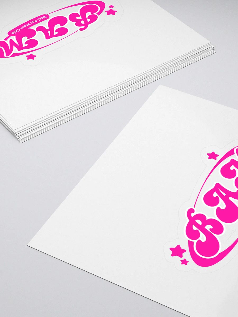 BAM (Bad Ass Mom Club) sticker product image (4)