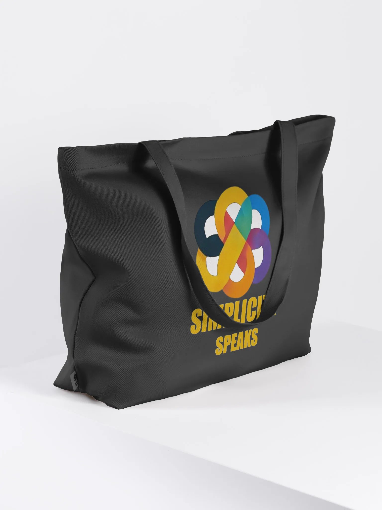 Simplicity Speaks Organic Tote Bag product image (7)