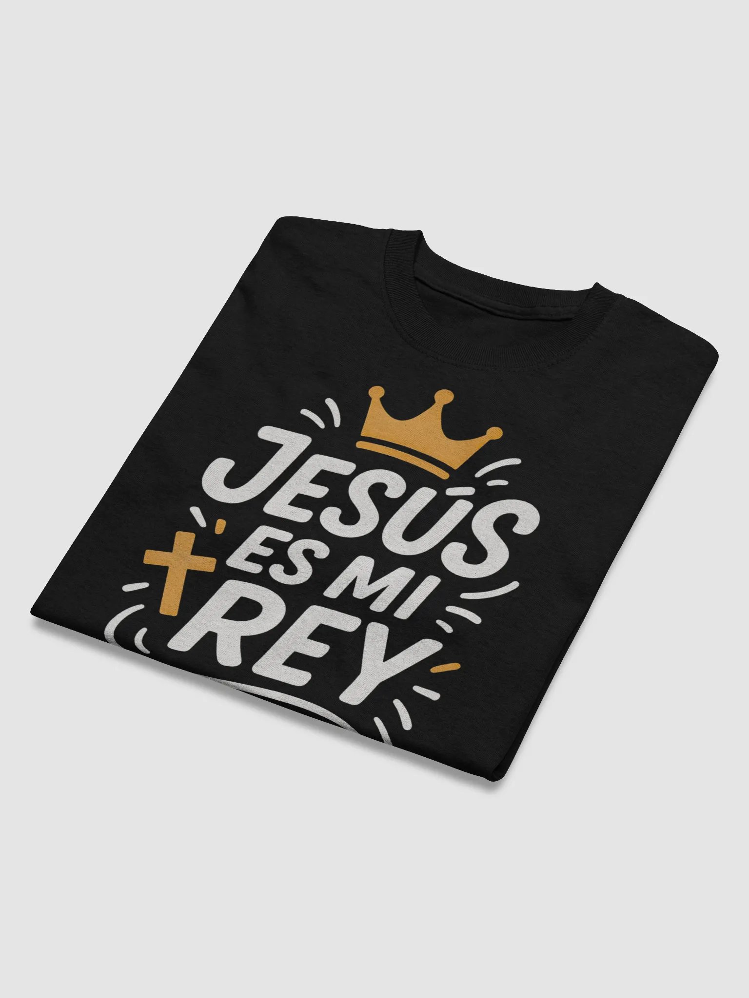 Camiseta Unisex Manga Corta | Jesús es mi Rey product image (6)