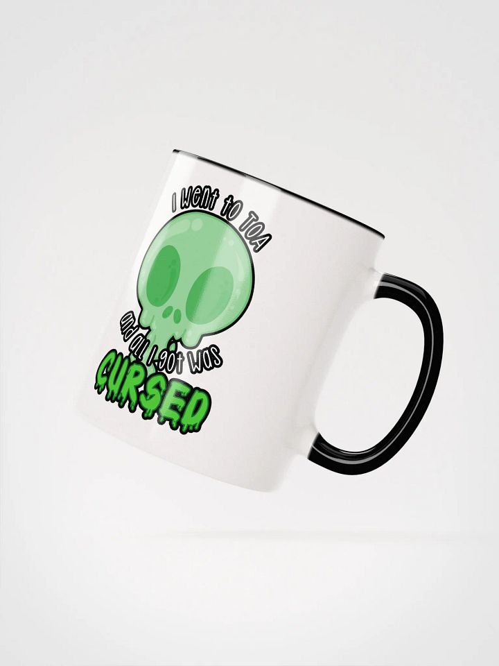 All I Got Was Cursed - Monk - Ceramic Mug w/Color product image (2)