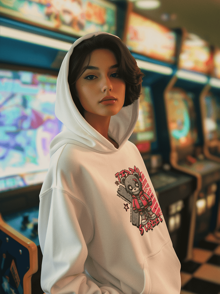 Haunted Teddy Bear | Gildan Classic Unisex Hoodie product image (2)