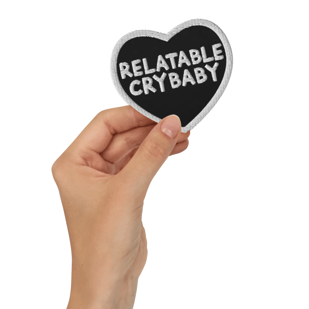 Relatable Crybaby Heart Patch product image (2)
