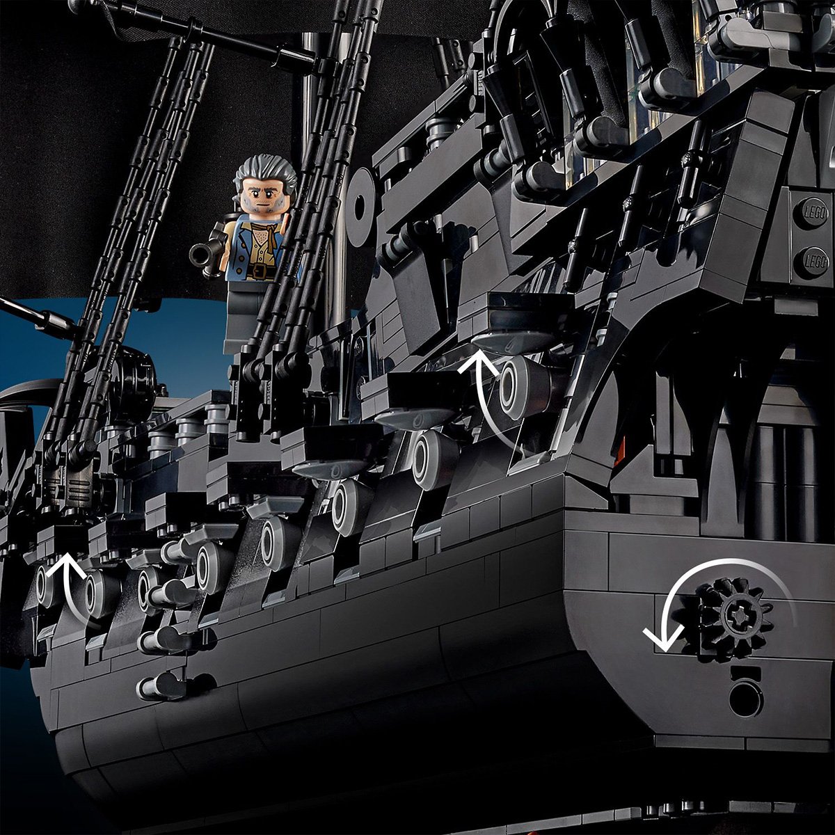 LEGO Corabia de pirati a capitanului Jack Sparrow product image (11)