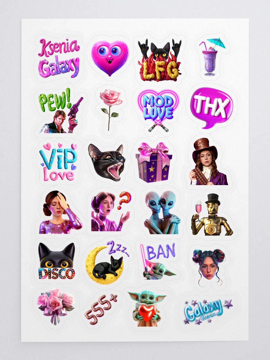 Galaxy stickers product image (3)
