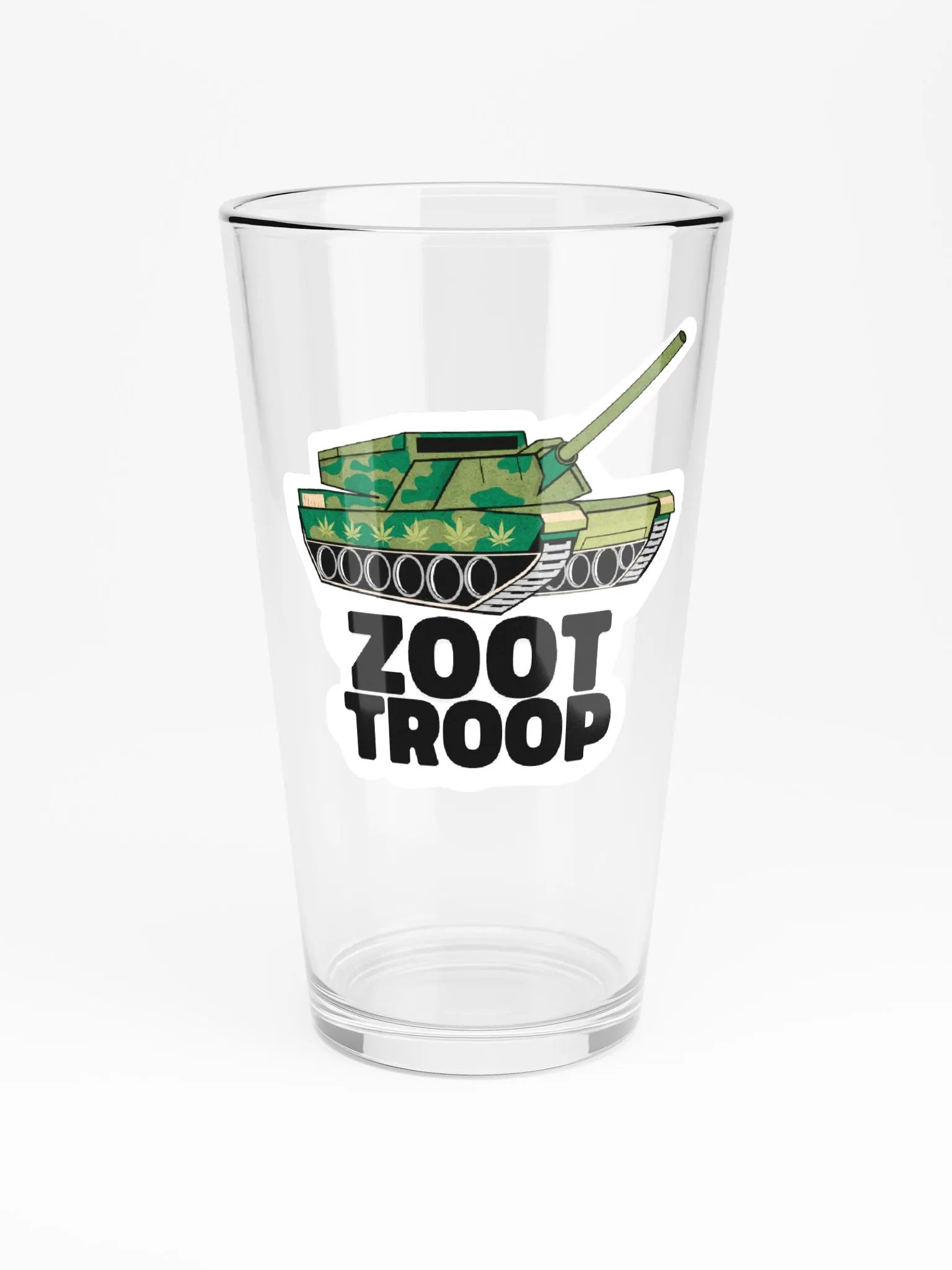 Zoot Troop Leafless small logo glass product image (3)