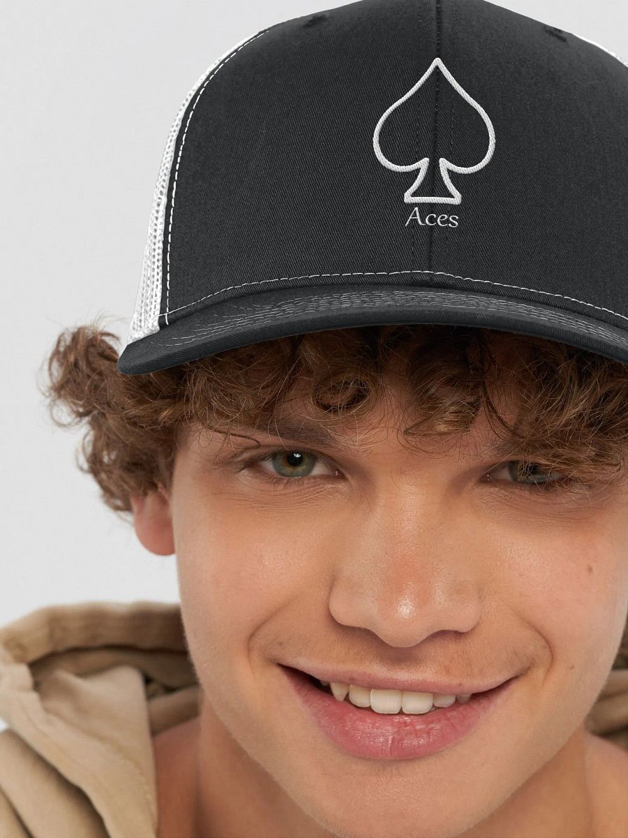 Aces Spade Trucker Hat product image (8)