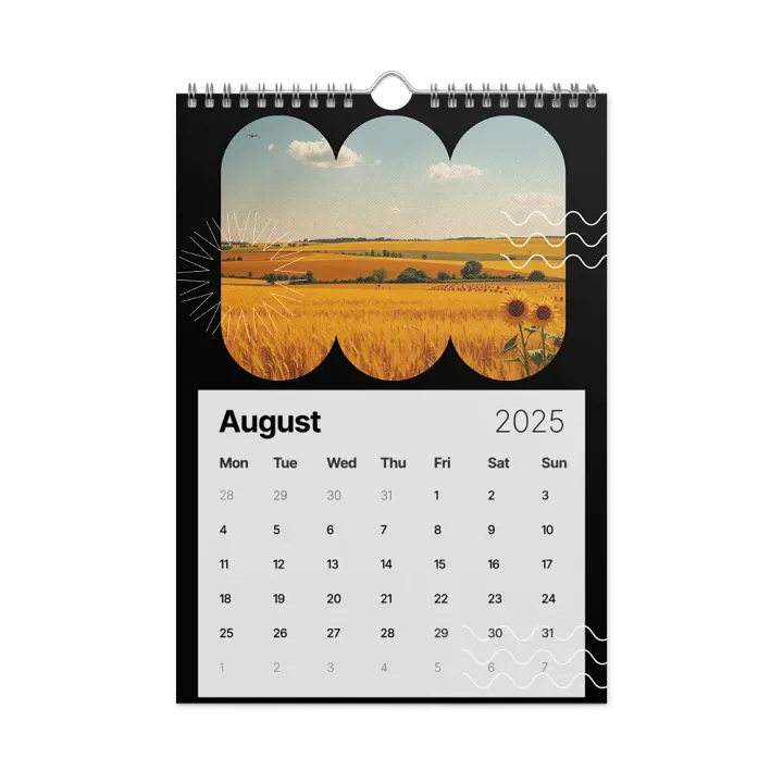 SEASONAL NATURE WALL CALENDAR 2025 product image (2)