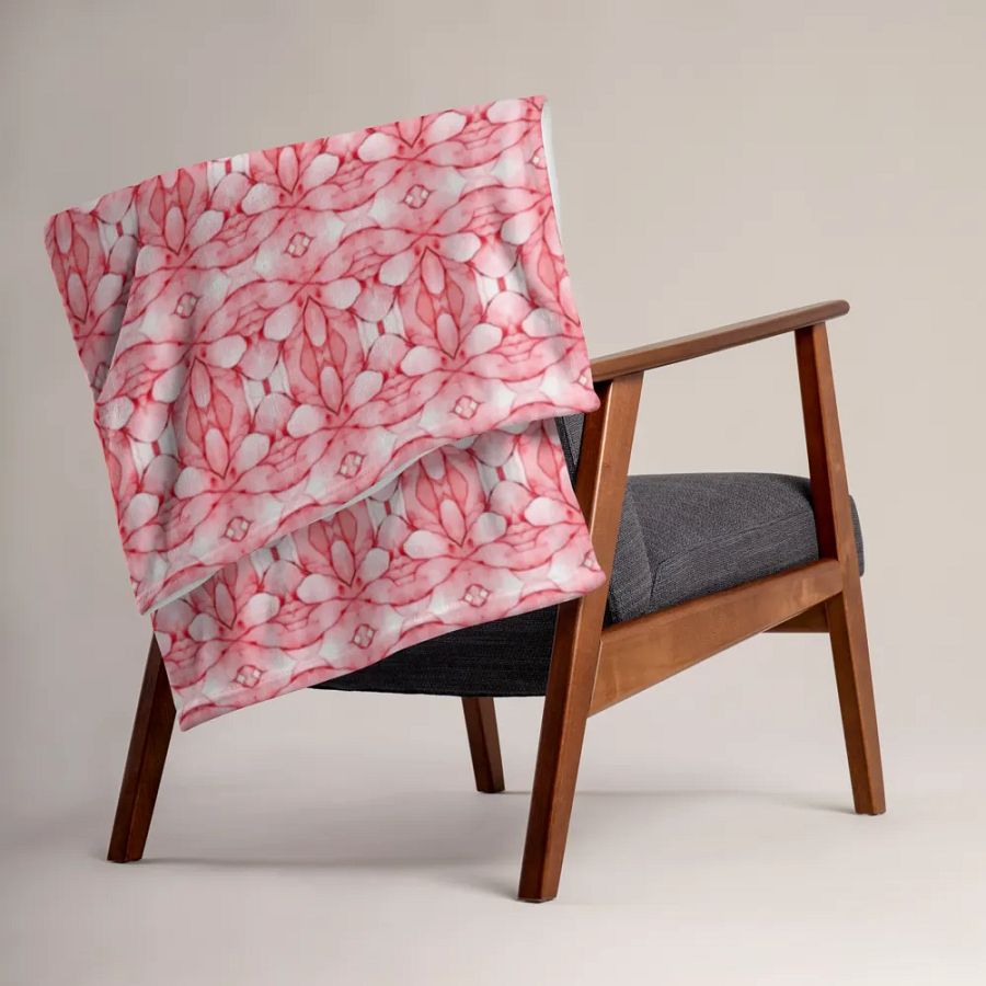 Chic Cerise Throw Blanket product image (3)