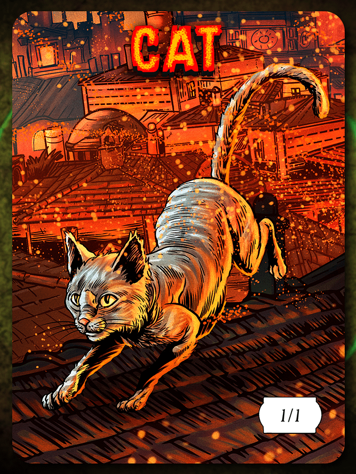 Cat 1/1 Full Art Token product image (1)
