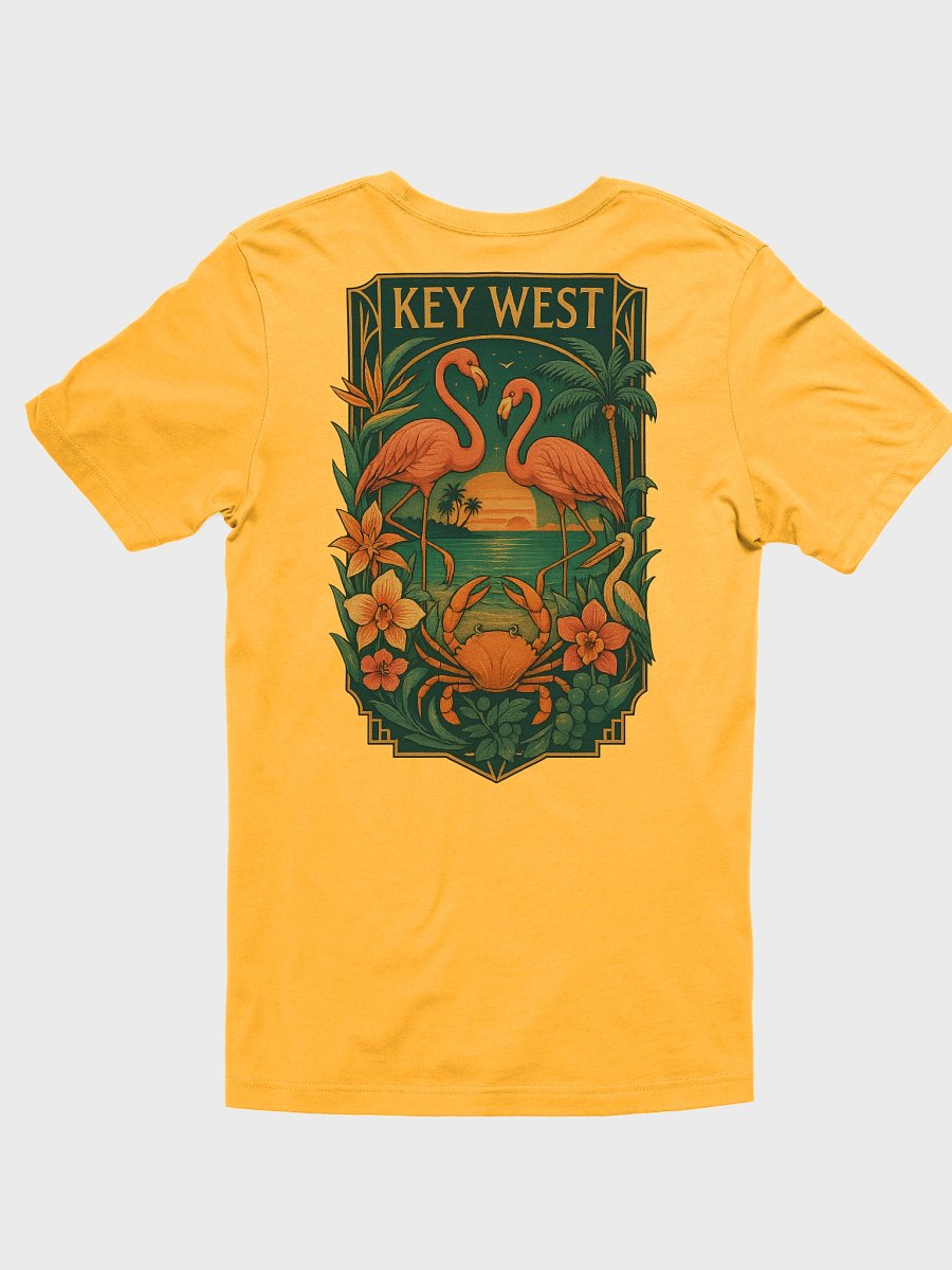 Key West Tropical T-Shirt Ultra Soft Tee with Ocean Scene product image (3)