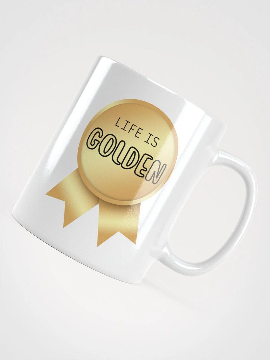 Life Is Golden Mug – Sip in Style, Savour the Moment product image (4)
