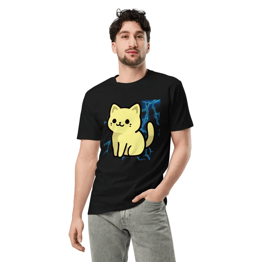 Lightning Kitty! Unisex T-shirt product image (7)