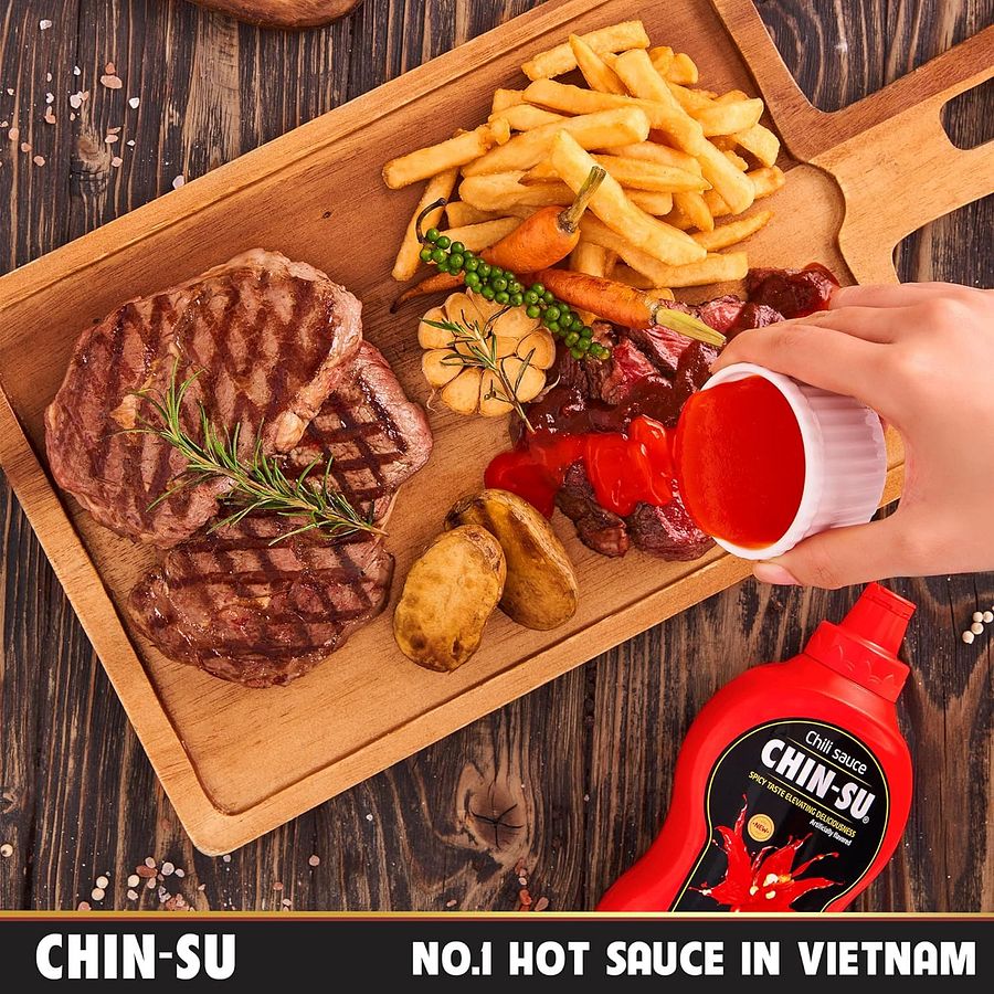 CHIN-SU Sweet Sriracha Chili Sauce Medium Strength 250g product image (5)