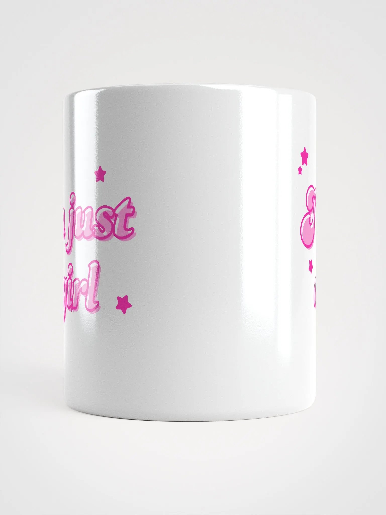 I'm Just A Girl White Mug product image (5)
