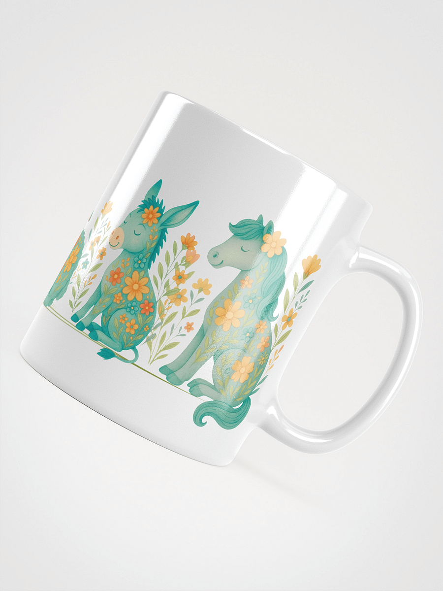 Mug Blanc - Ferme Fleurie Rétro Série 3 - Cadeau Original product image (4)