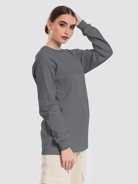 Photo showing Gildan Ultra Cotton Long Sleeve T-Shirt