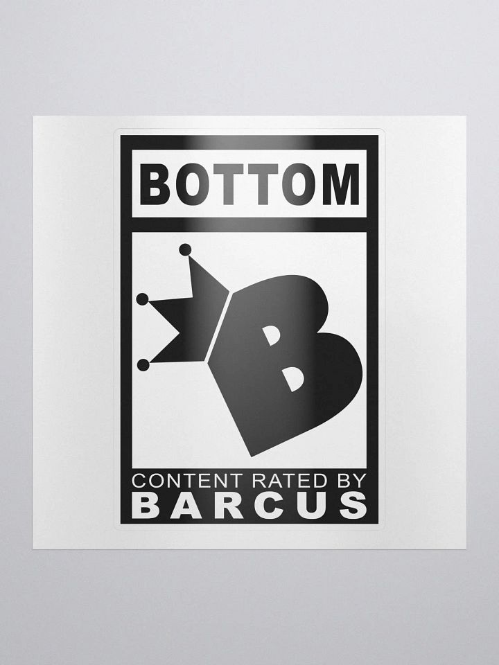 ESRB Bottom Sticker product image (1)