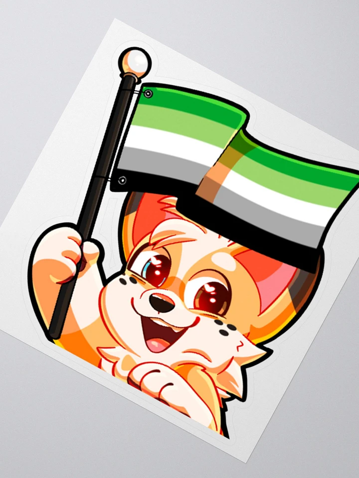 Aromantic Pride Sticker product image (2)