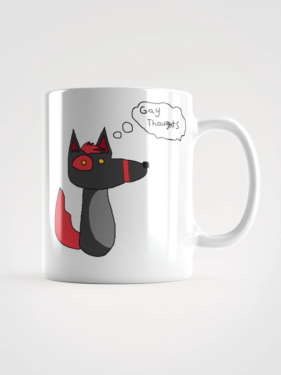 Gay Thoughts White Glossy Mug product image (2)