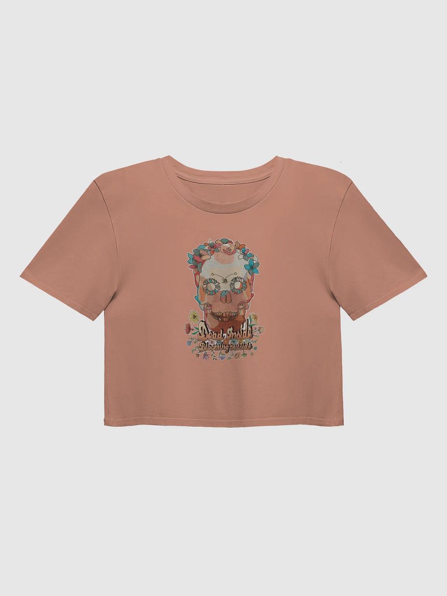 Cropped t-shirt - Dead Inside Blooming Outside product image (10)
