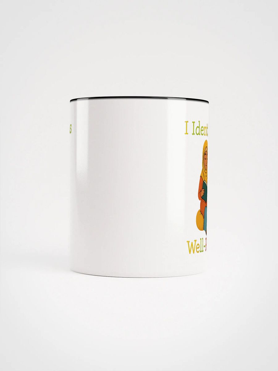 I Identify as Well-Read Muslim Girl Reading Accent Mug product image (10)