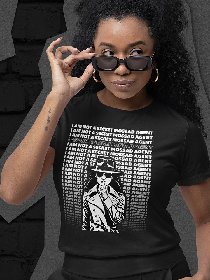 Secret Mossad Woman T-Shirt - Woman Fit product image (1)