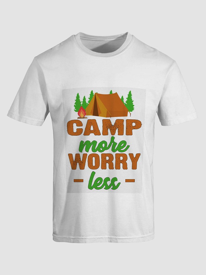 Camp More Worry Less T-Shirt product image (1)