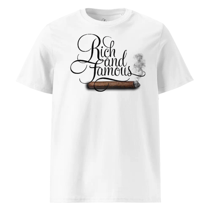 RichandFamous t-shirt with cigar smoke product image (1)