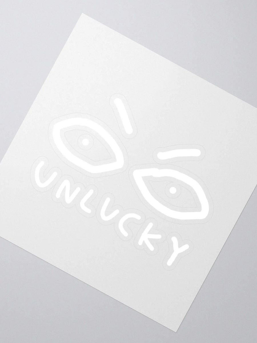 Unlucky Sticker product image (2)