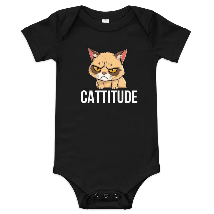 cattitude kids bodysuit product image (1)