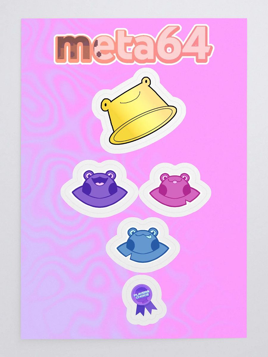 META64 STICKER SHEET product image (3)