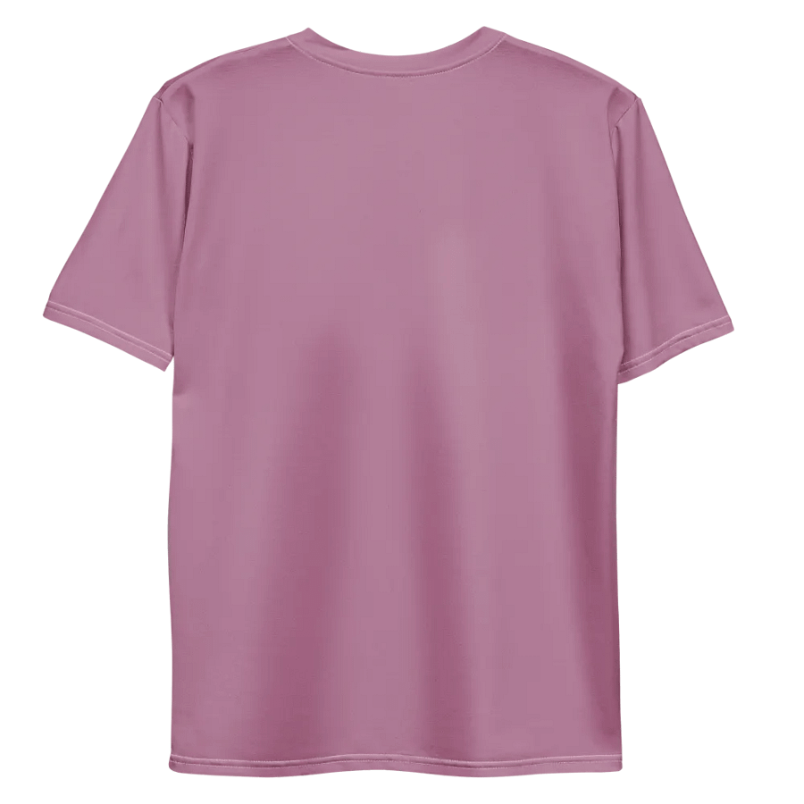 Plain Medium Dark Lilac Purple Soft Summer Men's Crewneck Polyester Heavyweight Premium T-Shirt by Treasure Pie product image (10)