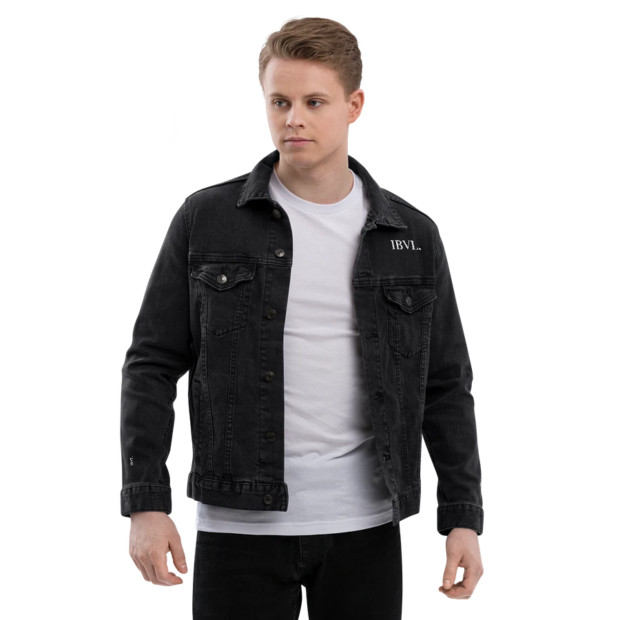 Premium Embroidered IBVL Signature Unisex Denim Jacket product image (7)