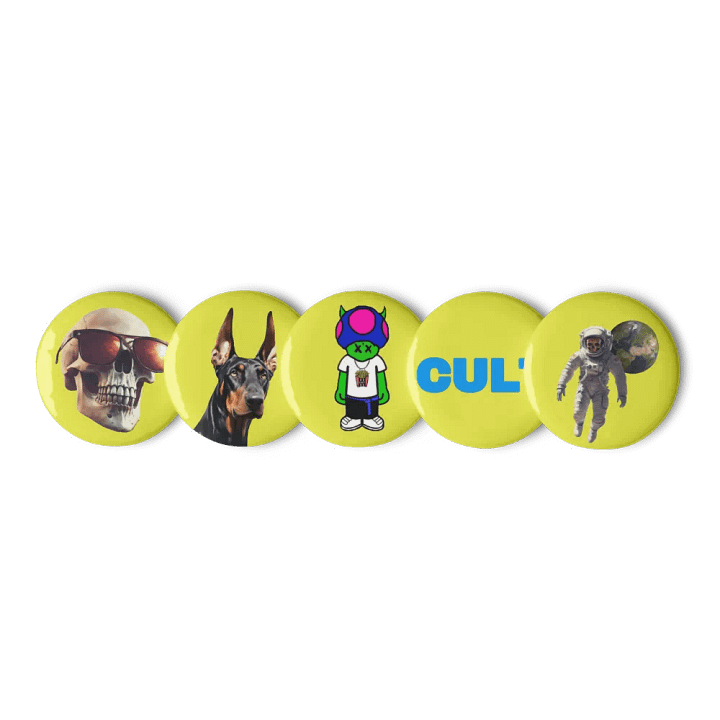 CULT PINS YELLOW product image (3)