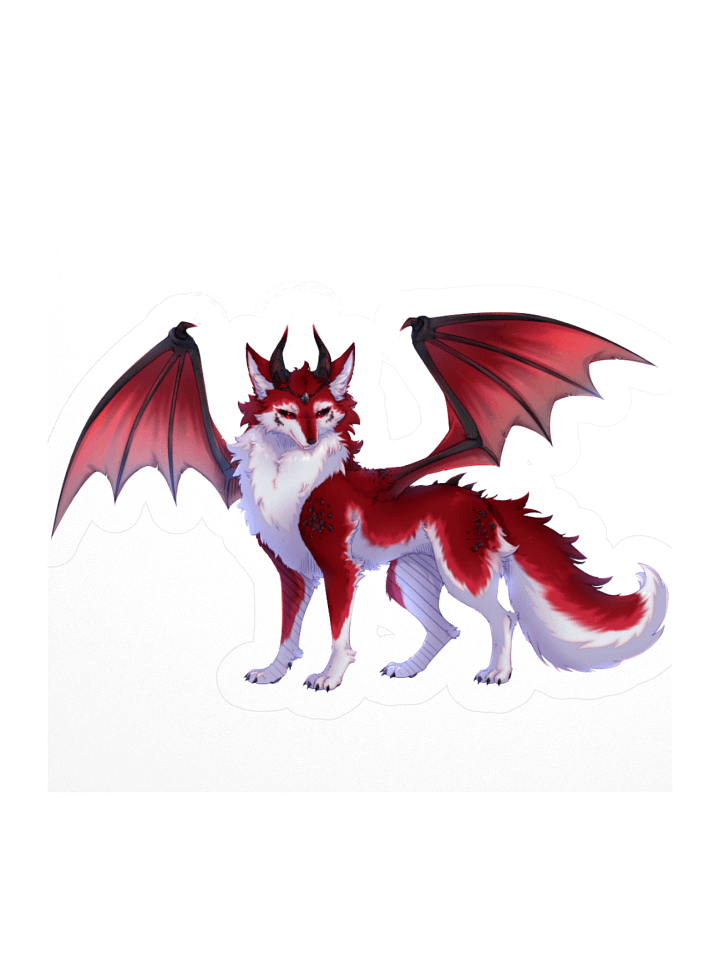 Feral Star Kisscut Sticker product image (1)