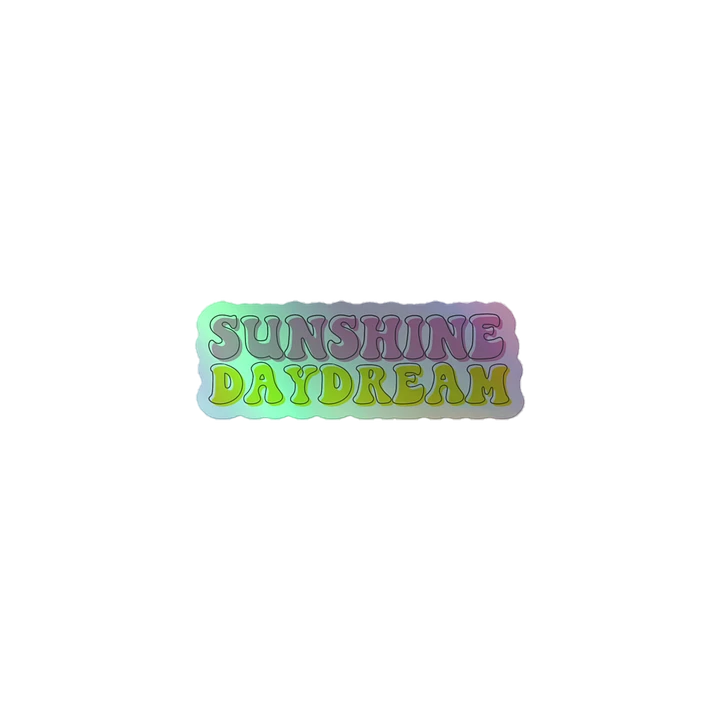 Sunshine Daydream Kiss-Cut Holographic Sticker product image (1)