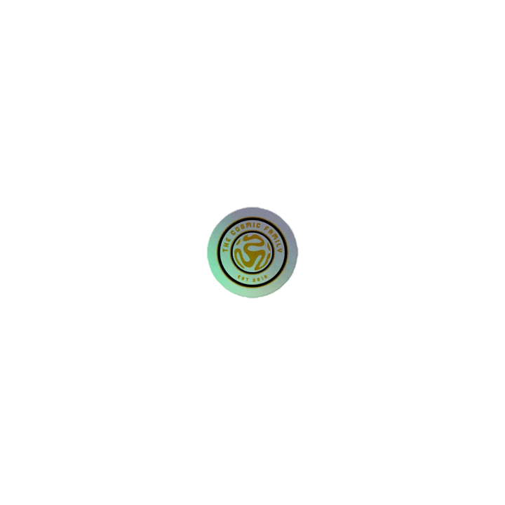 Cosmic Swirl Holographic Sticker Set product image (1)