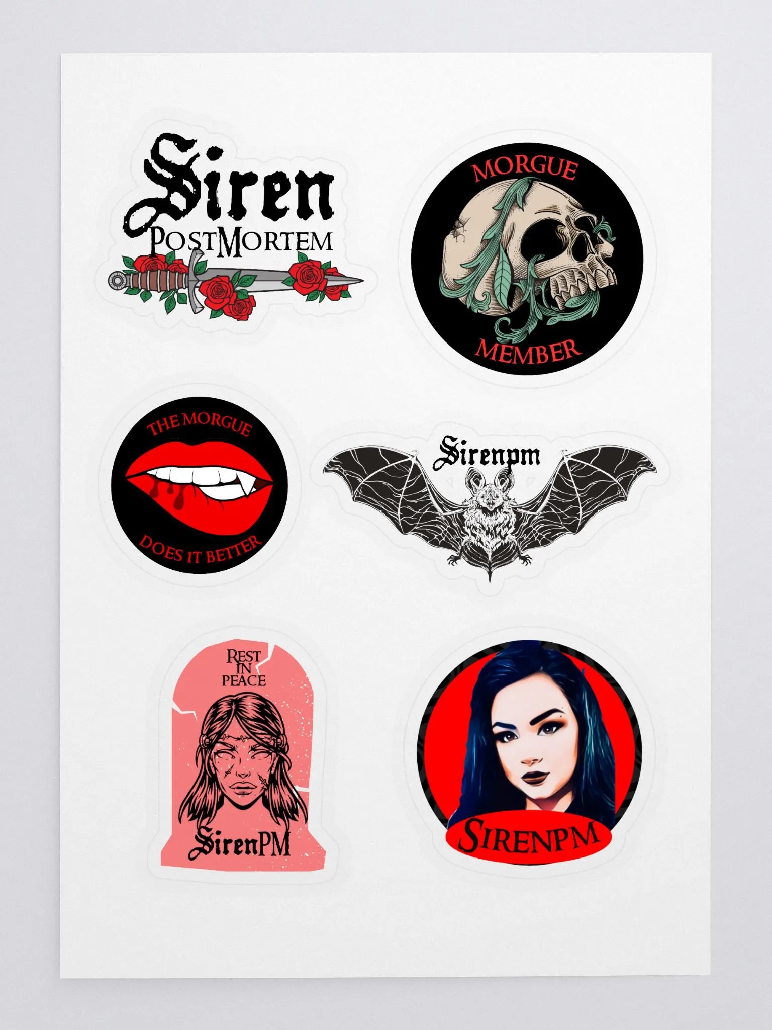Morgue Member Stickers product image (3)