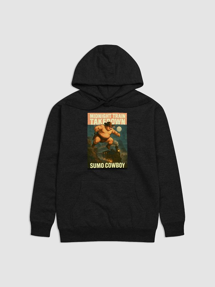 Midnight Train Takedown Sumo Cowboy Hoodie product image (1)